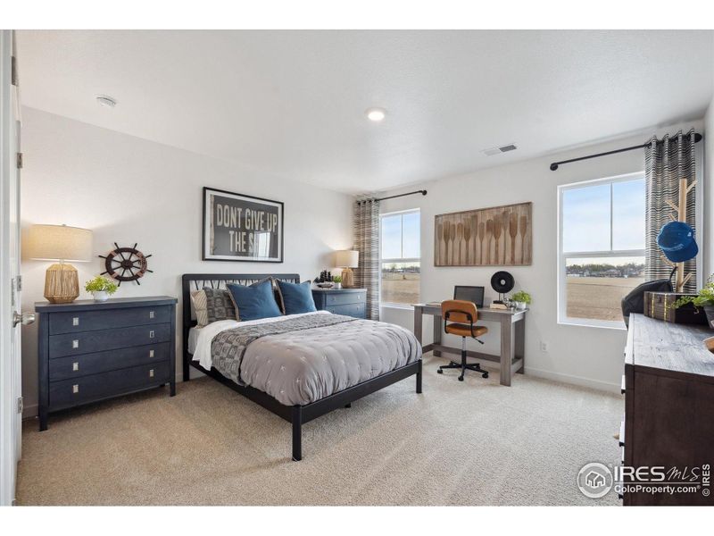Furnished interior view inside a new home in Vista Meadows, Fort Lupton (Image 9).