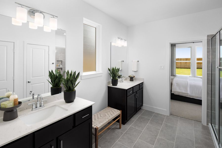 Representative furnished interior of a home built from the Miller by New Home Co. in The Residences Collection at Oakberry Trails, Waller (Image 6). Representative furnished interior of a home built from the Miller by New Home Co. in The Residences Collection at Oakberry Trails, Waller (Image 6).