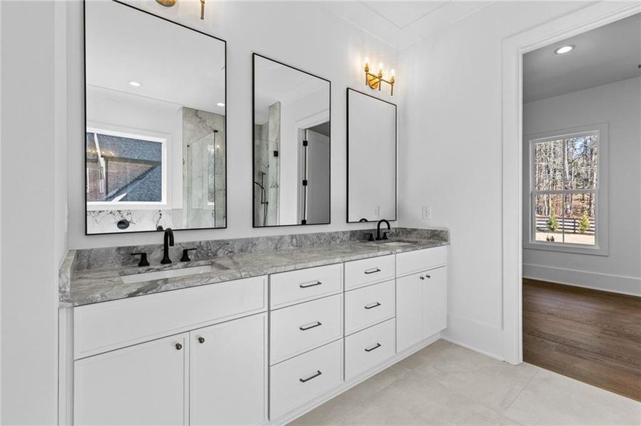 Furnished interior view inside a new home in , Lawrenceville (Image 19).