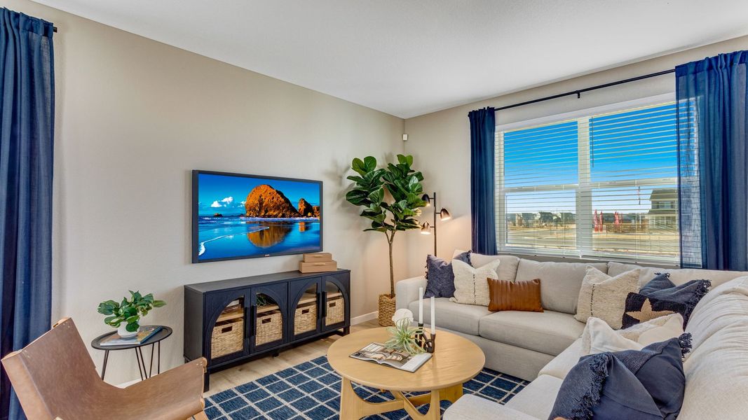 Furnished interior view inside a new home in Prairie Song, Windsor (Image 14).