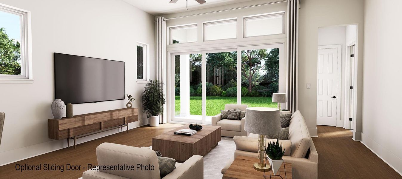 Furnished interior view inside a new home in Colton 45' Homesites, Todd Mission (Image 11).