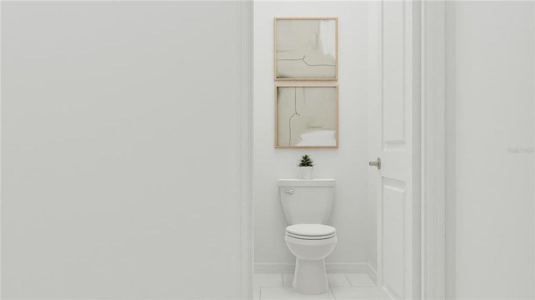 Furnished interior view inside a new home in Island Lakes at Coco Bay, Englewood (Image 8).