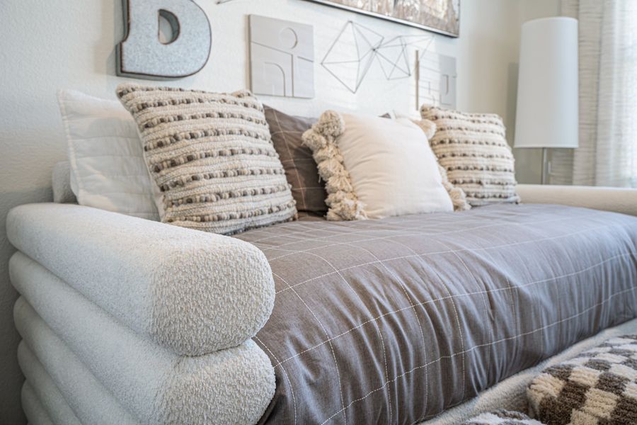 Representative furnished interior of a home built from the Holly by Baessler Homes in Hudson Hills, Hudson (Image 20).