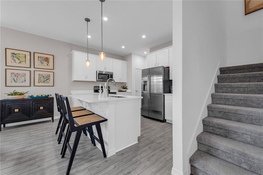 Furnished interior view inside a new home in Watermark, Cocoa (Image 17).