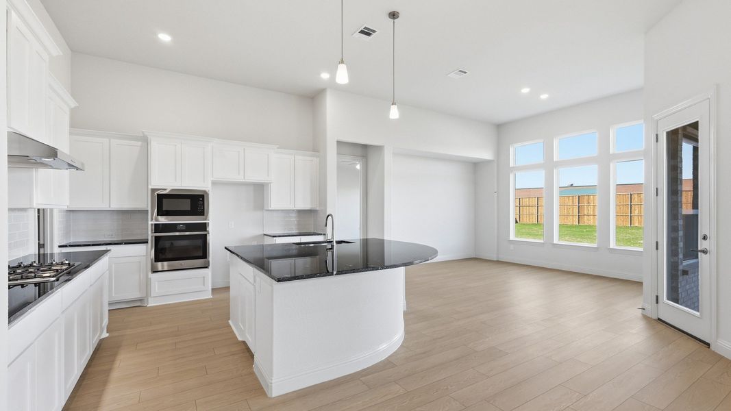 Representative furnished interior of a home built from the Tulane by DRB Homes in Green Meadows Classic, Celina (Image 16).
