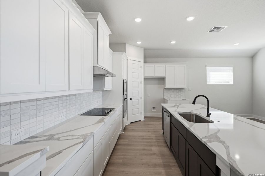 Furnished interior view inside a new home in Sienna Lakes, San Antonio (Image 15).