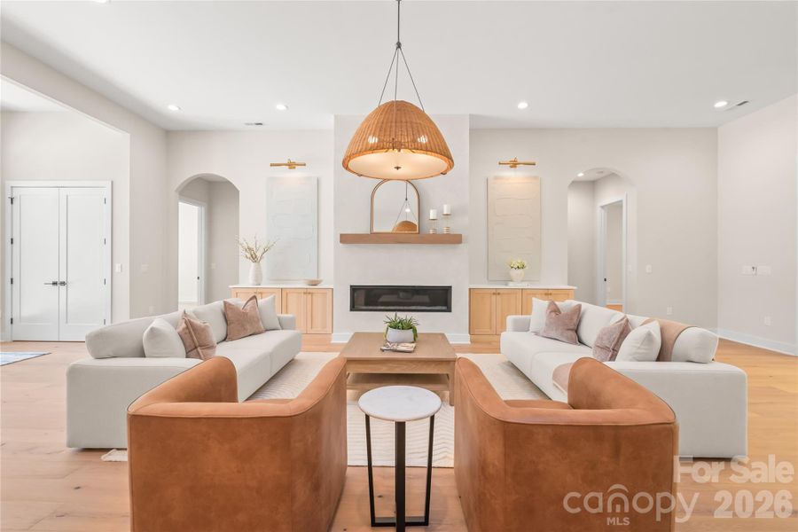Furnished interior view inside a new home in , Waxhaw (Image 14).