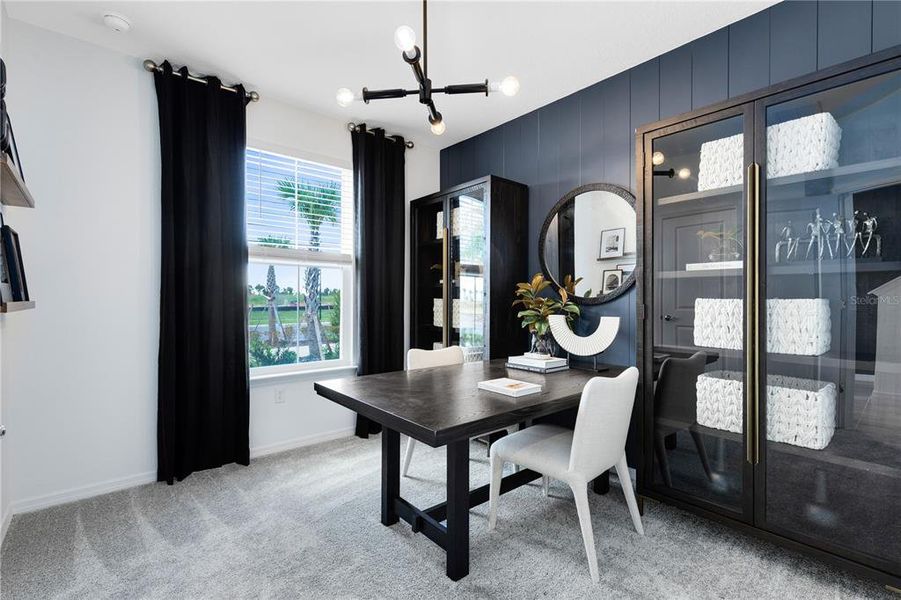 Furnished interior view inside a new home in EverBe, Orlando (Image 32). Furnished interior view inside a new home in EverBe, Orlando (Image 32).