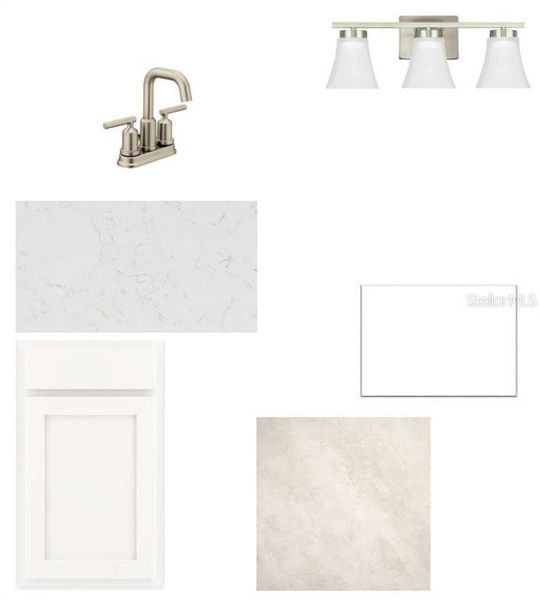Sample of building materials used in homes in Soleta at Starkey Ranch –  Traditional Series, Odessa (Image 7).
