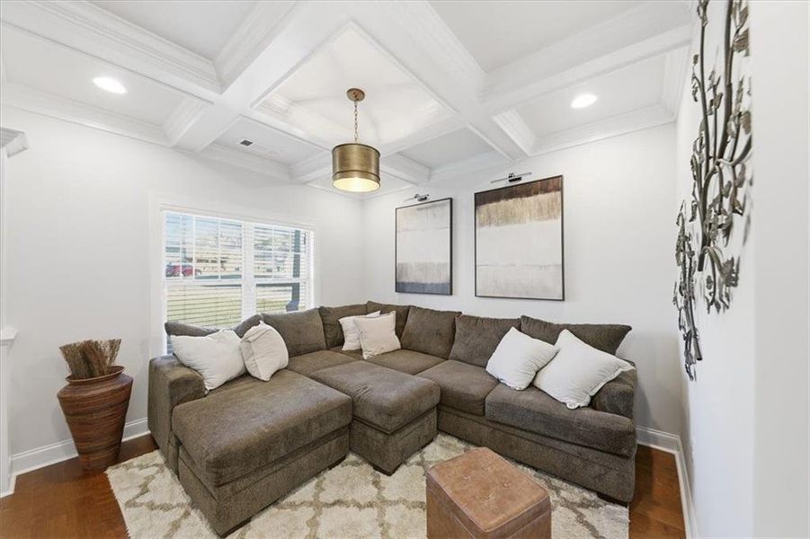 Furnished interior view inside a new home in Nine Oaks, Locust Grove (Image 48).
