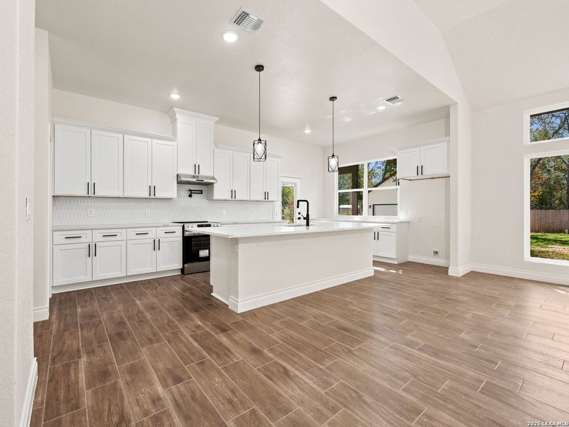 Furnished interior view inside a new home in , Elmendorf (Image 37).