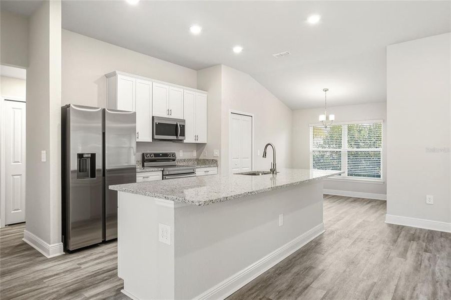 Furnished interior view inside a new home in , Lakeland (Image 4).
