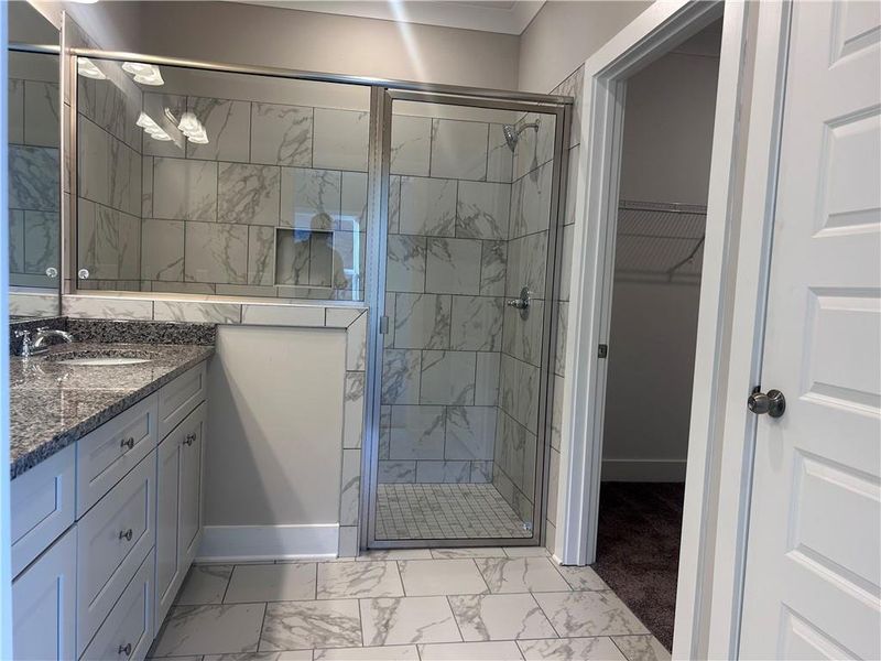 Furnished interior view inside a new home in , Cartersville (Image 5).