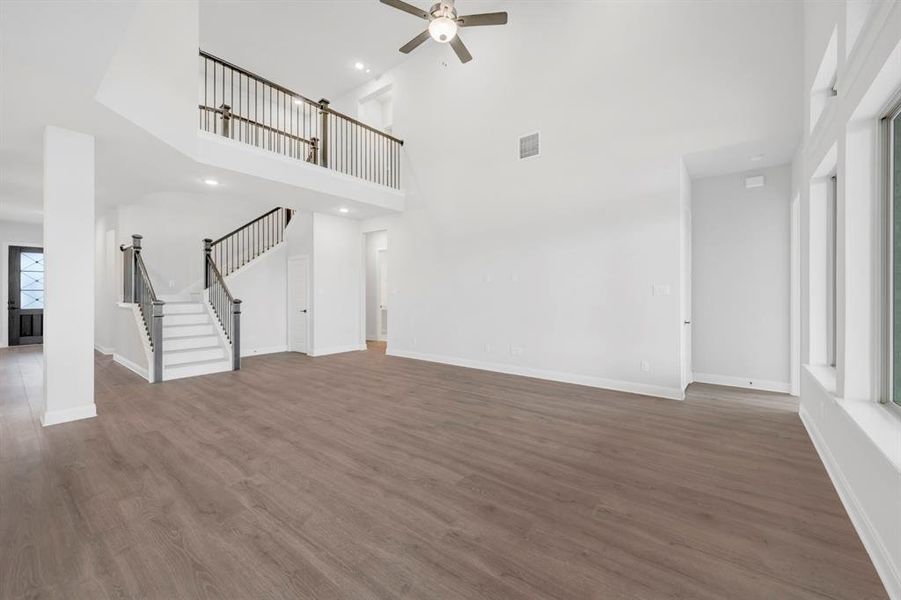 Spacious, unfurnished interior of a new home in The Ridge at Northlake, Northlake (Image 23).