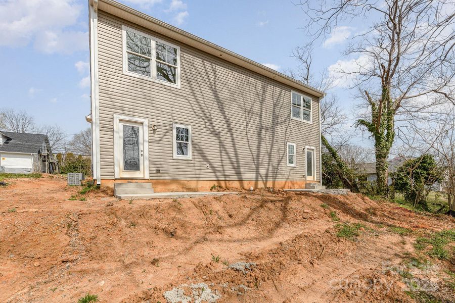 Exterior details and patio area of a home in , Statesville (Image 17).