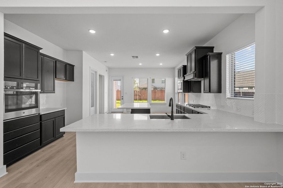 Furnished interior view inside a new home in Stillwater Ranch, San Antonio (Image 15).