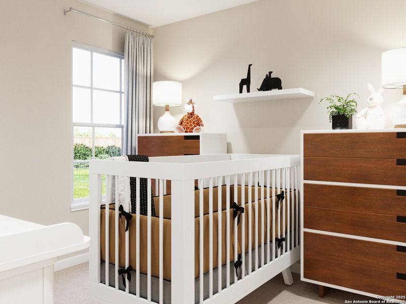 Furnished interior view inside a new home in Applewhite Meadows, San Antonio (Image 3). Furnished interior view inside a new home in Applewhite Meadows, San Antonio (Image 3).