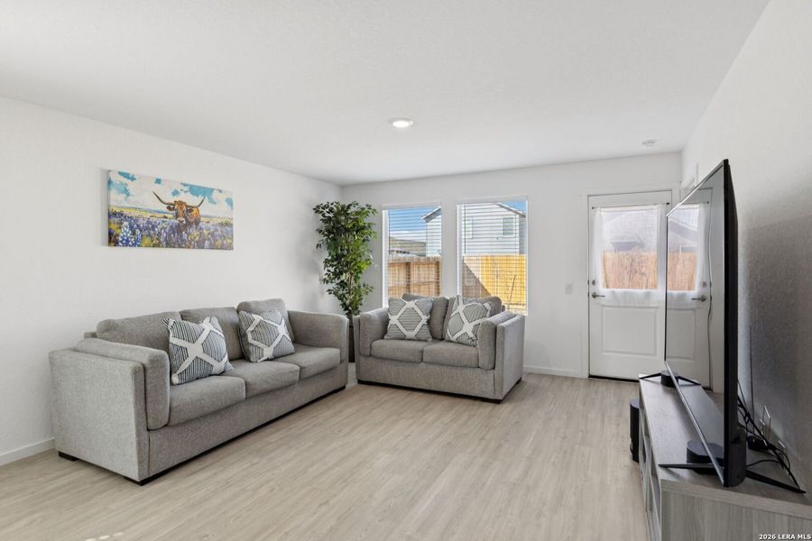 Furnished interior view inside a new home in Somerset Meadows, San Antonio (Image 17).