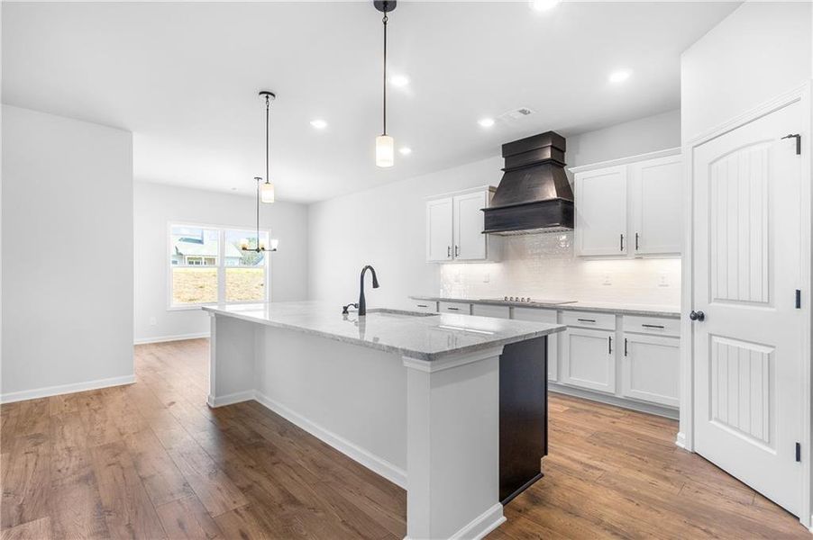 Furnished interior view inside a new home in Harmony Farms, Eatonton (Image 8).