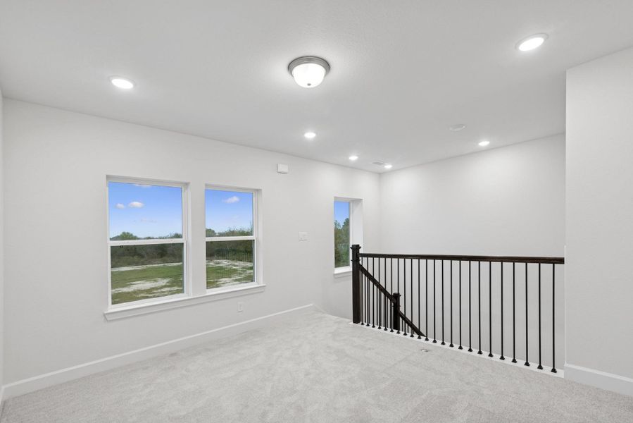 Spacious, unfurnished interior of a new home in Grange 45' Homesites, Katy (Image 18). Spacious, unfurnished interior of a new home in Grange 45' Homesites, Katy (Image 18).