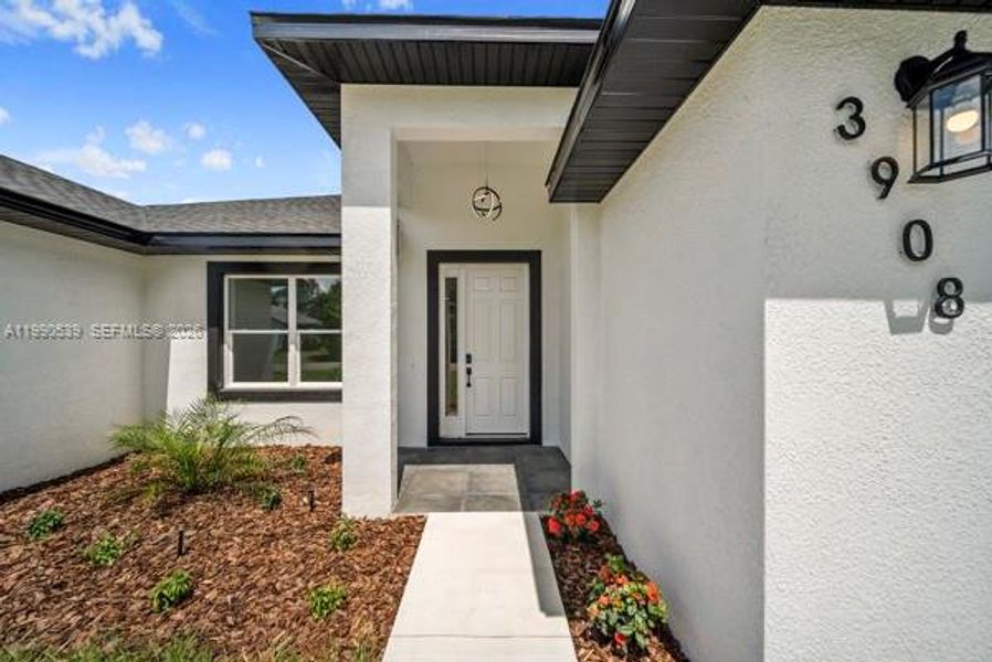 Exterior details and patio area of a home in , Sebring (Image 3). Exterior details and patio area of a home in , Sebring (Image 3).