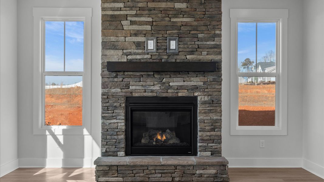 Furnished interior view inside a new home in Fox Hollow, Spartanburg (Image 12).
