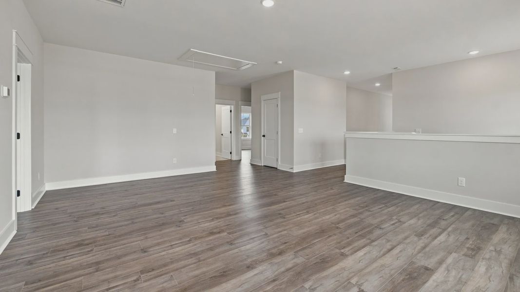 View from windows of upstairs living area.