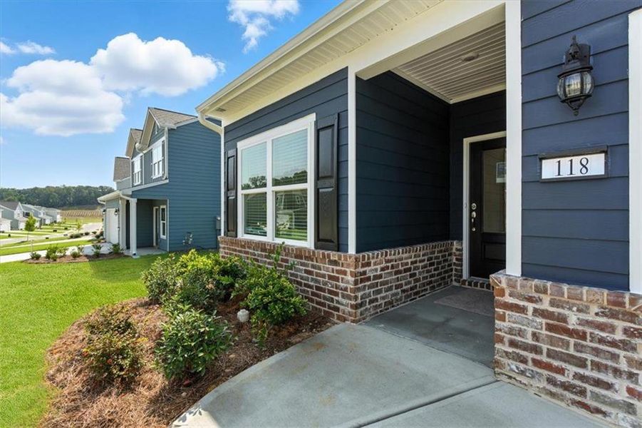 Exterior details and patio area of a home in , Rockmart (Image 3). Exterior details and patio area of a home in , Rockmart (Image 3).