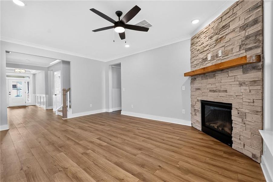 Spacious, unfurnished interior of a new home in Twin Lakes, Hoschton (Image 32).