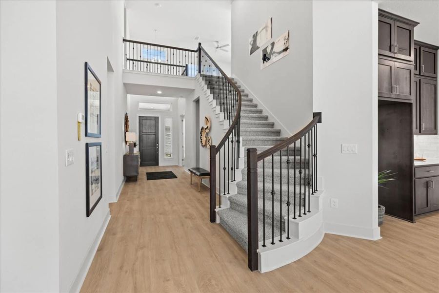 Furnished interior view inside a new home in Sunfield, Buda (Image 15).