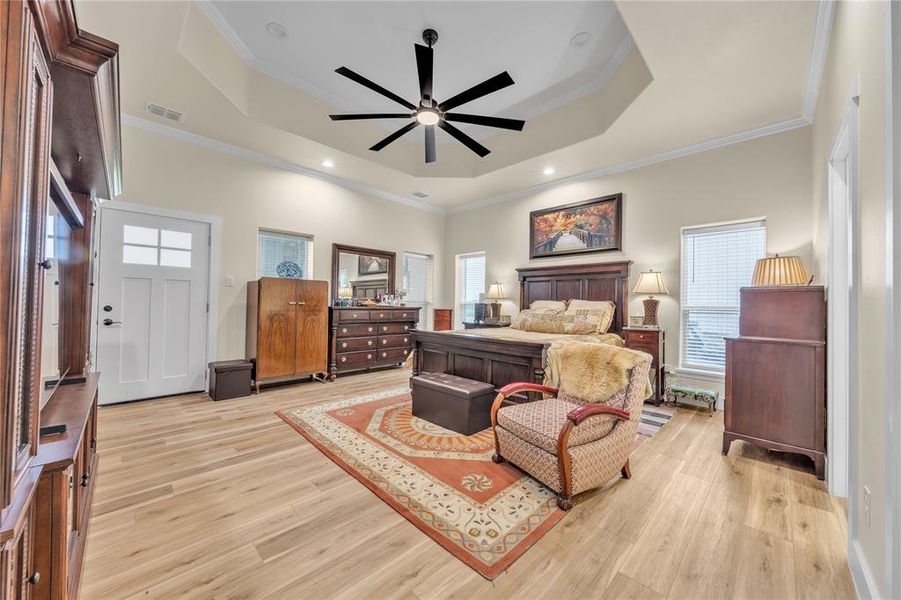 Furnished interior view inside a new home in , Azle (Image 26).