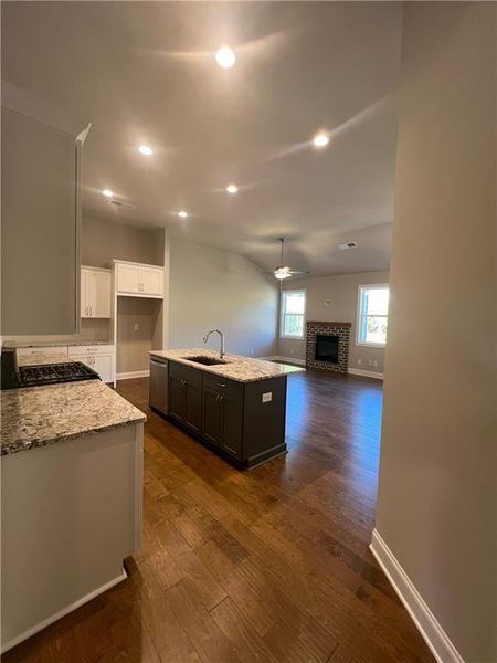 Spacious, unfurnished interior of a new home in Lakeside at Great Sky, Canton (Image 21).