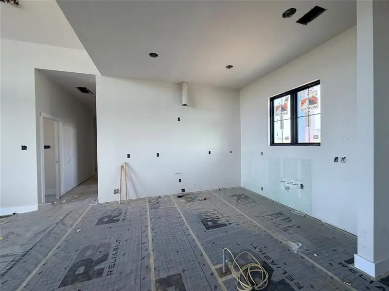 In-progress construction of a new home in , Poolville, TX (Image 3).