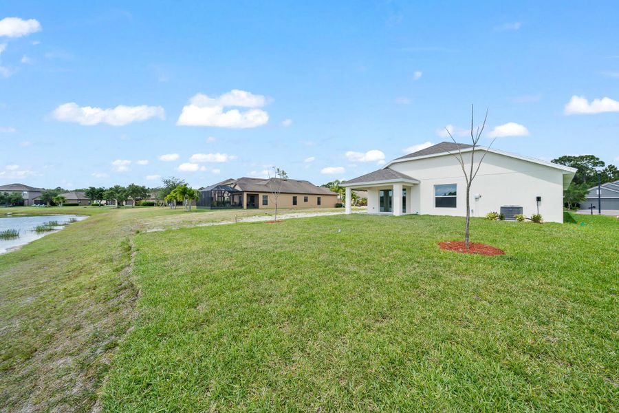 Exterior details and patio area of a home in , Palm Bay (Image 4).