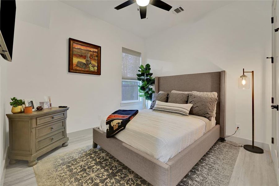 Your guests/children will be just as impressed with this Bedroom #2! Spacious closets and storage as well.