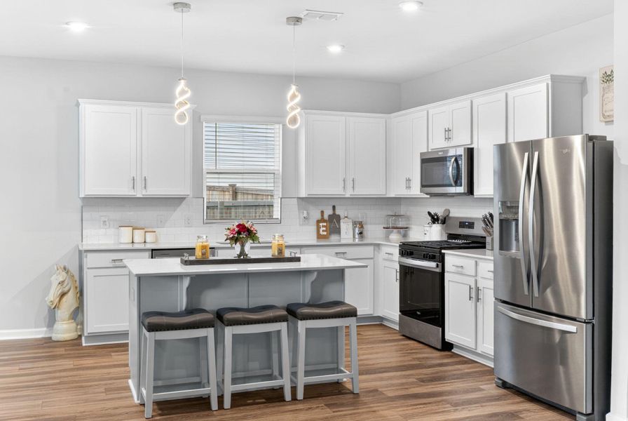 Furnished interior view inside a new home in Bradford Pointe, Summerville (Image 7).