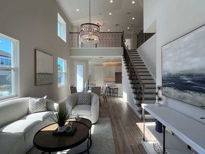 Furnished interior view inside a new home in , Seminole (Image 17). Furnished interior view inside a new home in , Seminole (Image 17).