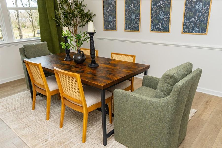 Furnished interior view inside a new home in Hampton Ridge, Jefferson (Image 41).