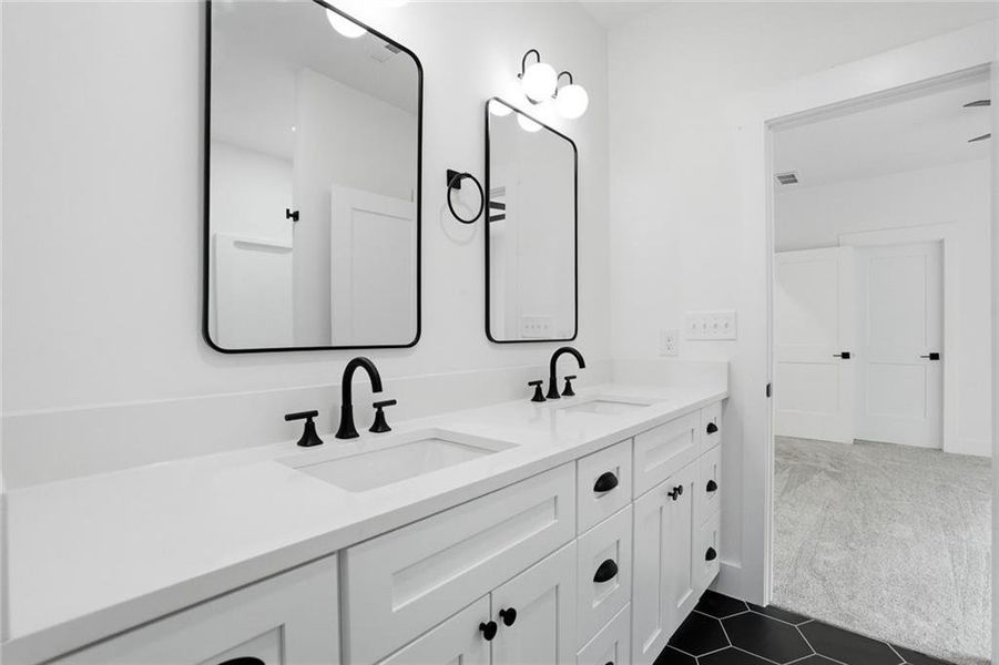 Furnished interior view inside a new home in , Covington (Image 39).