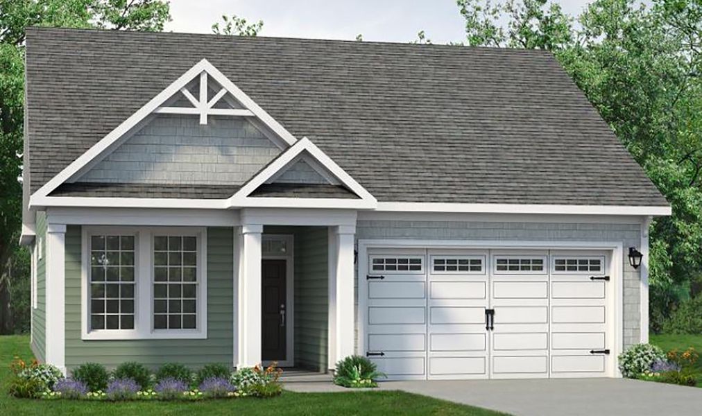 Representative exterior photo of a completed home built from the The Kiawah by Chesapeake Homes in Heritage Park at Longs, Longs, SC (Image 21).