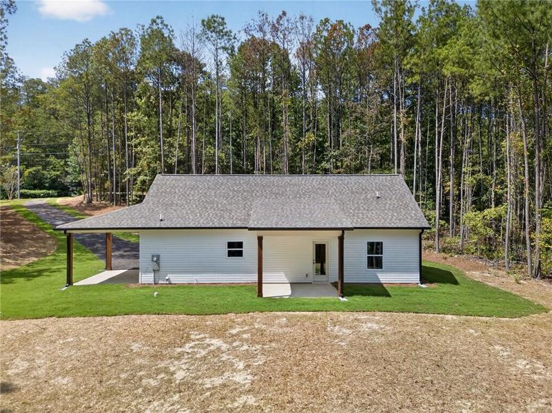Front exterior of a new home in , Rockmart, GA, highlighting curb appeal (Image 2).