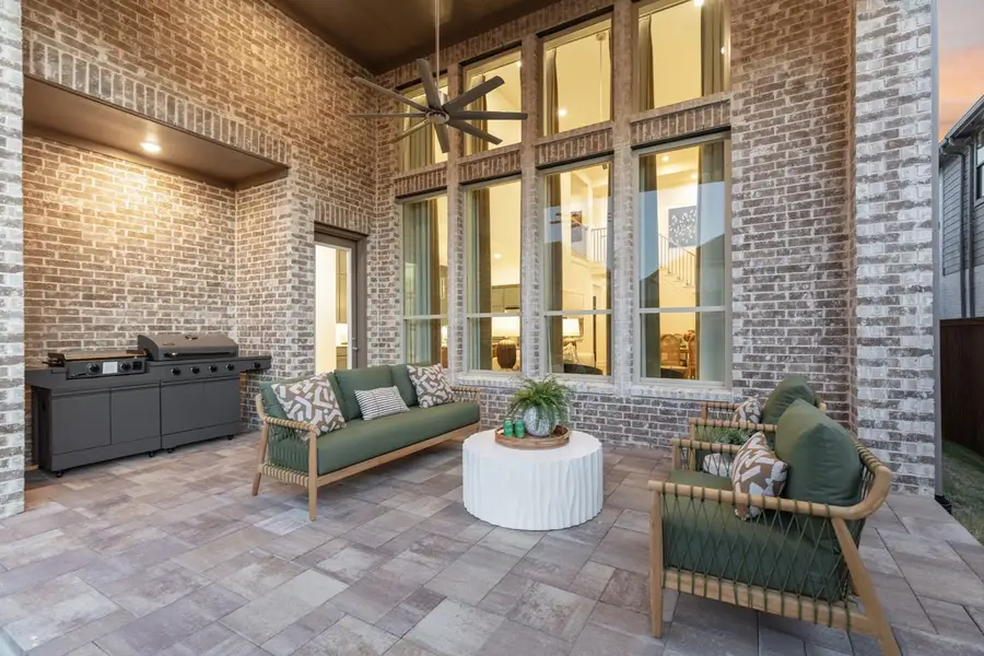 Representative Patio - some options shown