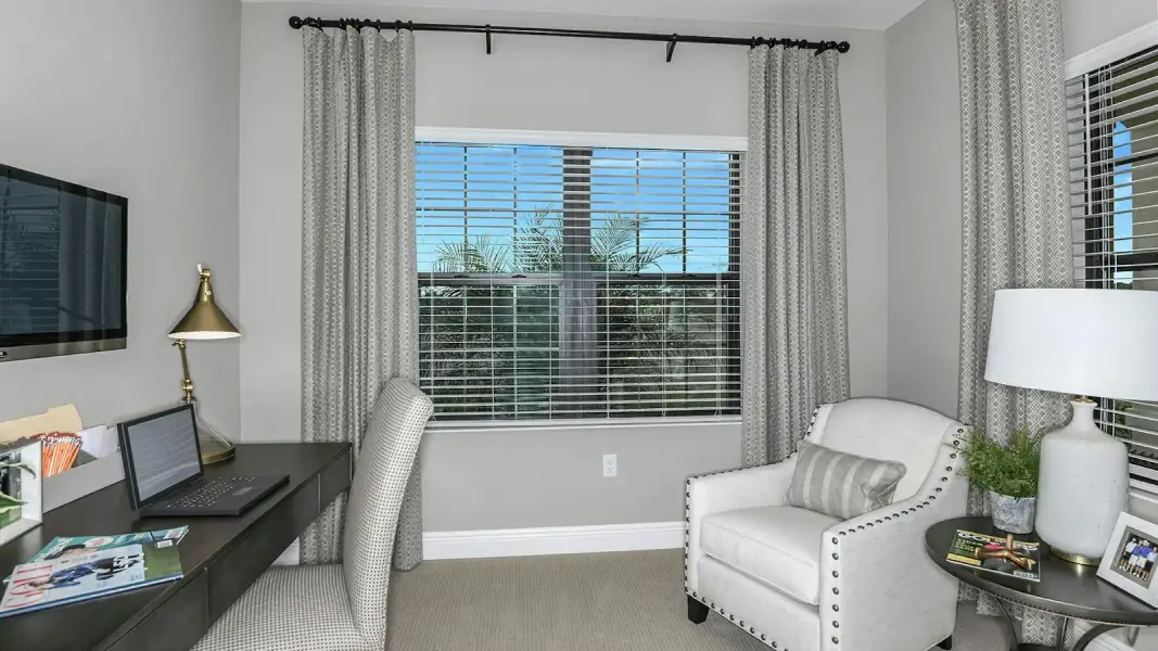 Furnished interior view inside a new home in Vicenza Real Estate and Homes for Sale in North Venice, FL - Neal Communities, Nokomis (Image 10).