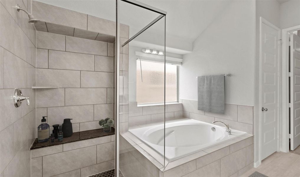 Serene owner's bath (*Photo not of actual home and used for illustration purposes only.)