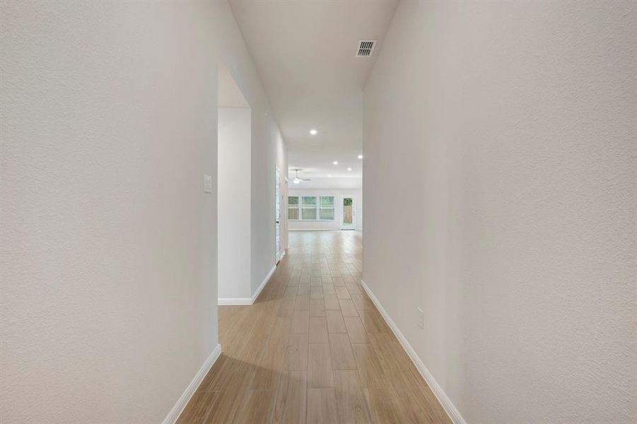 Spacious, unfurnished interior of a new home in Kings Way, Denton (Image 37). Spacious, unfurnished interior of a new home in Kings Way, Denton (Image 37).