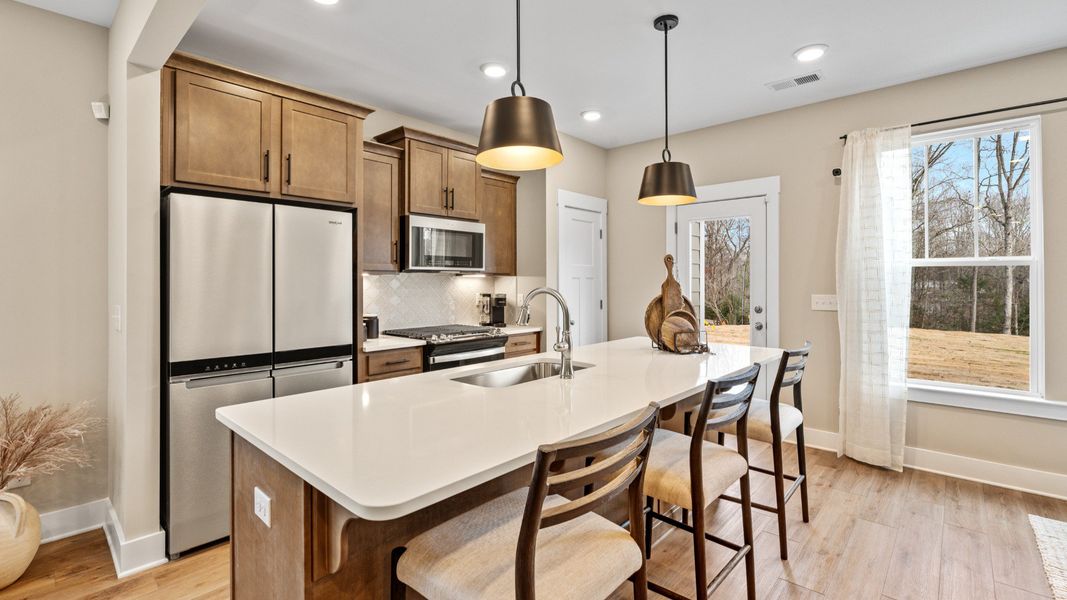 Furnished interior view inside a new home in Saluda Crossing, Piedmont (Image 7).