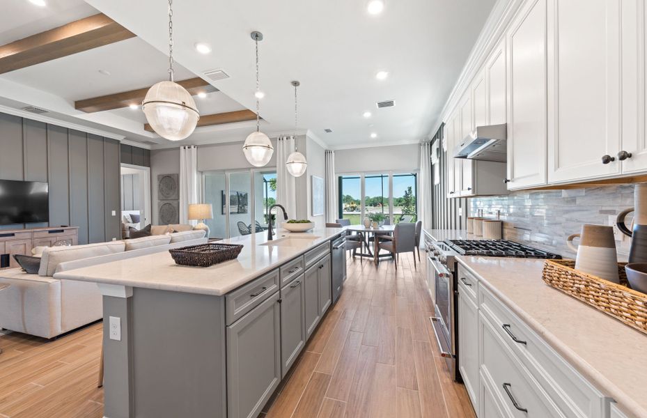 Furnished interior view inside a new home in Highpointe, Stuart (Image 23).