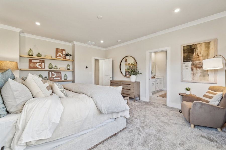 Furnished interior in a model home at Wynswept in Maiden (Image 21). Furnished interior in a model home at Wynswept in Maiden (Image 21).