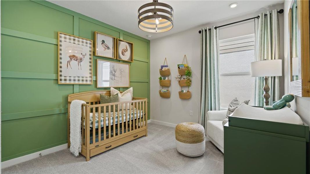Furnished interior view inside a new home in Hamilton Bluff, Haines City (Image 9).