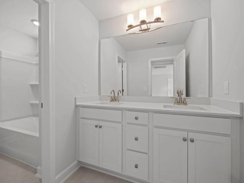 Representative furnished interior of a home built from the The Ashport H by Davidson Homes LLC in Heartland, Heartland (Image 12).